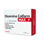 Zdjęcie produktu - Diosmina Colfarm Max - 60 tabletek