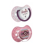 Zdjęcie produktu - LOVI Smoczek dynamiczny 3-6m Indian Summer Girl 22/856 2szt