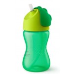 Zdjęcie produktu - AVENT Kubek ze słomką 12m+ zielony 798/01- 300ml
