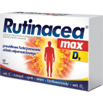 Zdjęcie produktu - Rutinacea Max D3 - 60 tabletek