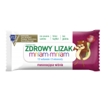 Zdjęcie produktu - Zdrowy lizak Mniam-Mniam Wiśnia kształt kulki - 1szt