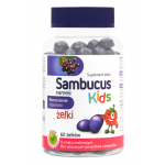 Zdjęcie produktu - Sambucus Kids żelki, 60 szt. - witaminy dla dzieci