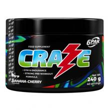 Zdjęcie produktu - 6Pak Nutrition Craze Banan-Wiśnia, 240 g