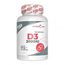 Zdjęcie produktu - 6Pak Nutrition D3 2000IU, 90 kaps.