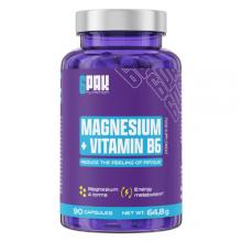 Zdjęcie produktu - 6Pak Nutrition Magnesium + Vitamin B6, 90 kaps.