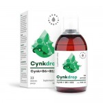 AURA HERBALS Cynkdrop - cynk + B6 + B12 - płyn 500ml
