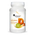 Zdjęcie produktu - ALINESS Witamina D3 2000 j.m - 120 kaps.