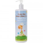 Zdjęcie produktu - AZETA BIO Organiczny szampon i płyn do mycia ciała 2w1, 500ml