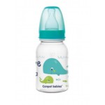 Zdjęcie produktu - CANPOL BABIES Butelka LOVE&SEA, 0m+ turkusowy, 120ml