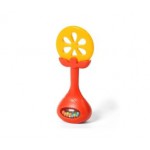 Zdjęcie produktu - BABYONO Edukacyjny gryzak z grzechotką JUICY ORANGE, 1 sztuka