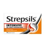 Strepsils Intensive bez cukru pomarańczowe, 16 tabletek