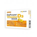 Zdjęcie produktu - DePuwer Witamina D3 2000, 60 kapsułek