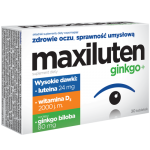Zdjęcie produktu - MAXILUTEN GINKGO+, 30 tabletek