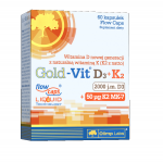 Zdjęcie produktu - Olimp Gold-Vit D3 2000 j.m.+K2,  60 kaps.