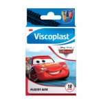 Zdjęcie produktu - VISCOPLAST Plastry dla dzieci AUTA, 10 sztuk