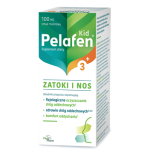 Zdjęcie produktu - Pelafen Kid Zatoki i Nos płyn, 100 ml