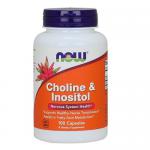 Zdjęcie produktu - Now Foods Cholina i Inozytol 500 mg, 100 kapsułek