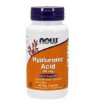 Zdjęcie produktu - Now Foods Kwas Hialuronowy 50 mg z MSM, 60 kaps.