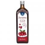 Zdjęcie produktu - Żurawina 100% sok z owoc&oacute;w żurawiny, 980ml