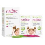 Zdjęcie produktu - Nitolic Prevent Gumki do włos&oacute;w przeciw wszom, 4szt.