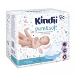 Zdjęcie produktu - Podkłady jednorazowe Kindii Pure& Soft, 60x60 cm - 10szt