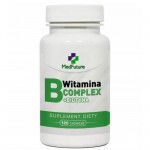 Zdjęcie produktu - MedFuture B-complex + biotyna, 120tabl.