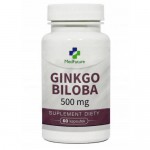 Zdjęcie produktu - MedFuture Ginkgo Biloba 500mg, 60kaps.