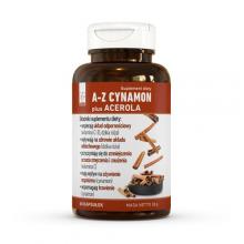 Zdjęcie produktu - A-Z Cynamon plus Acerola, 60kaps.
