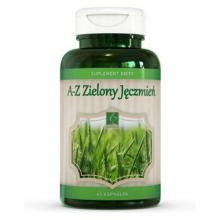 Zdjęcie produktu - A-Z Zielony Jęczmień 40 mg, 60 kaps.