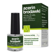 Zdjęcie produktu - Acerin Brodawki (195 mg + 98 mg)g płyn na sk&oacute;rę, 8 g