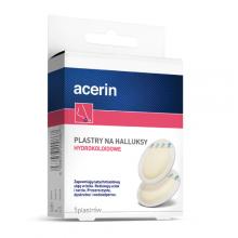 Zdjęcie produktu - Acerin Hydrokoloidowe plastry na halluksy, 5 szt.