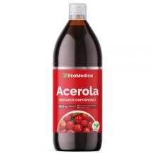 Zdjęcie produktu - Acerola Sok 100%  EkaMedica - 1 l 