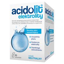 Zdjęcie produktu - Acidolit Elektrolity smak neutralny, 10 saszetek