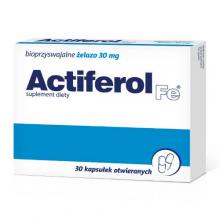 Zdjęcie produktu - ActiFerol Fe 30 mg kapsułki - 30 kaps.