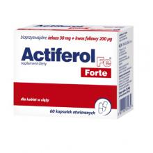 Zdjęcie produktu - ActiFerol Fe Forte - 60 kapsułek