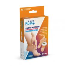 Zdjęcie produktu - ACTIVE PLAST Plastry na odciski z kwasem salicylowym, 6szt.