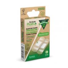 Zdjęcie produktu - ACTIVEPLAST Klasyczne plastry ekologiczne Eco Friendly 2x7cm, 20szt. KR&Oacute;TKA DATA 31.08.2026