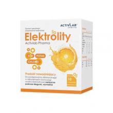 Zdjęcie produktu - ACTIVLAB Elektrolity smak pomarańczowy, 10 saszetek USZKODZONE OPAKOWANIE