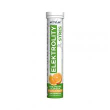 Zdjęcie produktu - Activlab Elektrolity Stres tabletki musujące o smaku pomarańczowym, 20 szt.