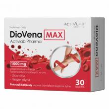 Zdjęcie produktu - ACTIVLAB DioVena MAX 1000 mg diosminy, 30 tabl.