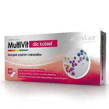 Zdjęcie produktu -  ACTIVLAB MultiVit dla kobiet, 60 kapsułek