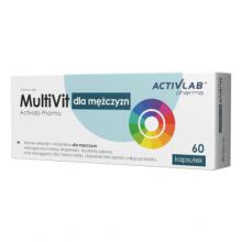 Zdjęcie produktu - Activlab Pharma MultiVit dla mężczyzn, 60 kaps.