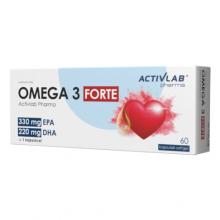 Zdjęcie produktu - Activlab Pharma Omega 3 Forte, 60 kaps. softgel