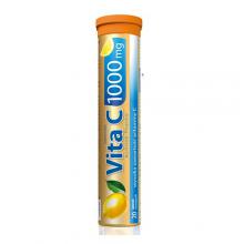 Zdjęcie produktu -  ACTIVLAB Vita C 1000mg o smaku cytrynowym, 20 tabletek musujących
