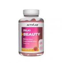 Zdjęcie produktu - Activlab żelki Beauty o smaku malinowym, 60 szt.