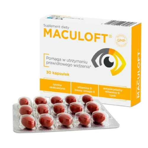 Miniaturka artykułu - Maculoft - 30 kapsułek