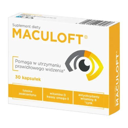 Miniaturka artykułu - Maculoft - 30 kapsułek USZKODZONE OPAKOWANIE