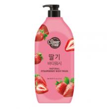 Zdjęcie produktu - Aekyung Showermate Natural Strawberry Żel pod prysznic, 1,2 l