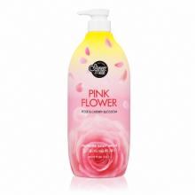 Zdjęcie produktu - Aekyung Showermate Pink Flower Perfumowany żel pod prysznic, 1,2 l