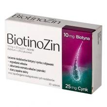 Zdjęcie produktu - AFLOFARM BiotinoZin, 30 tabletek